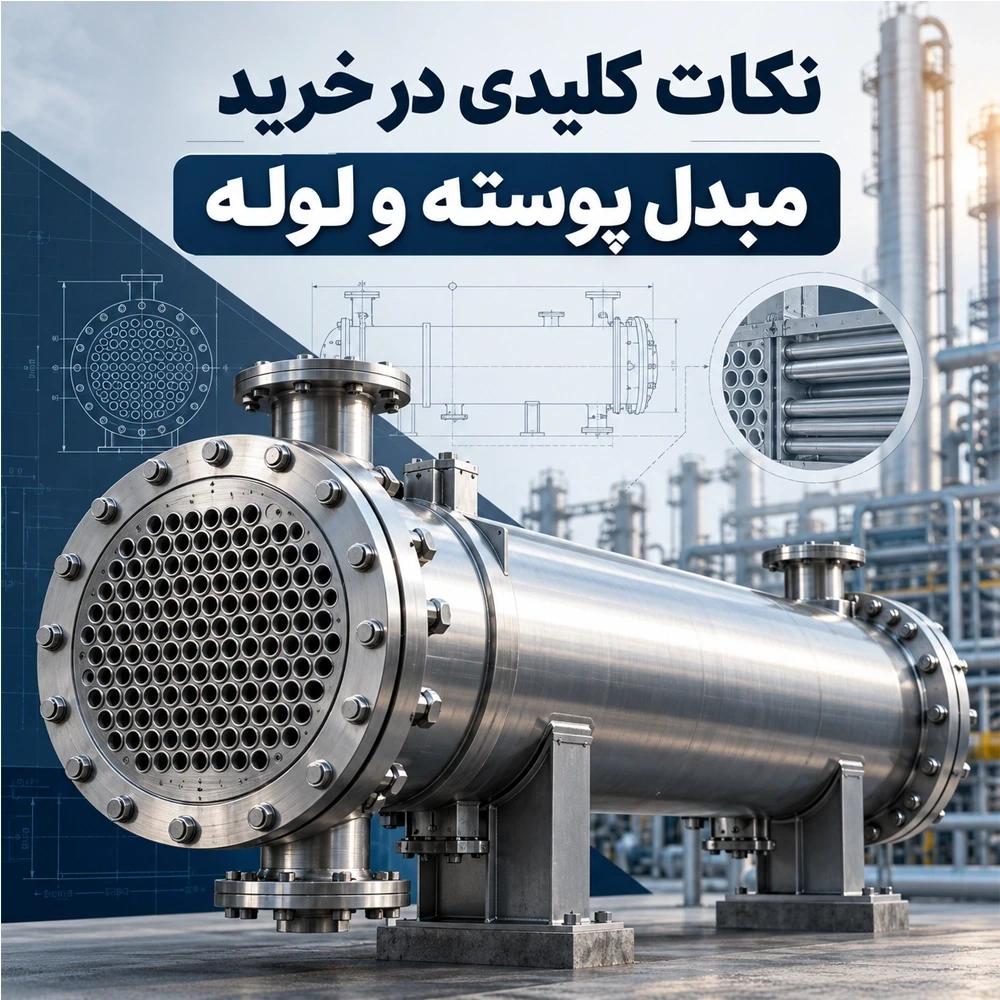نکات کلیدی در خرید و استفاده از مبدل حرارتی پوسته و لوله